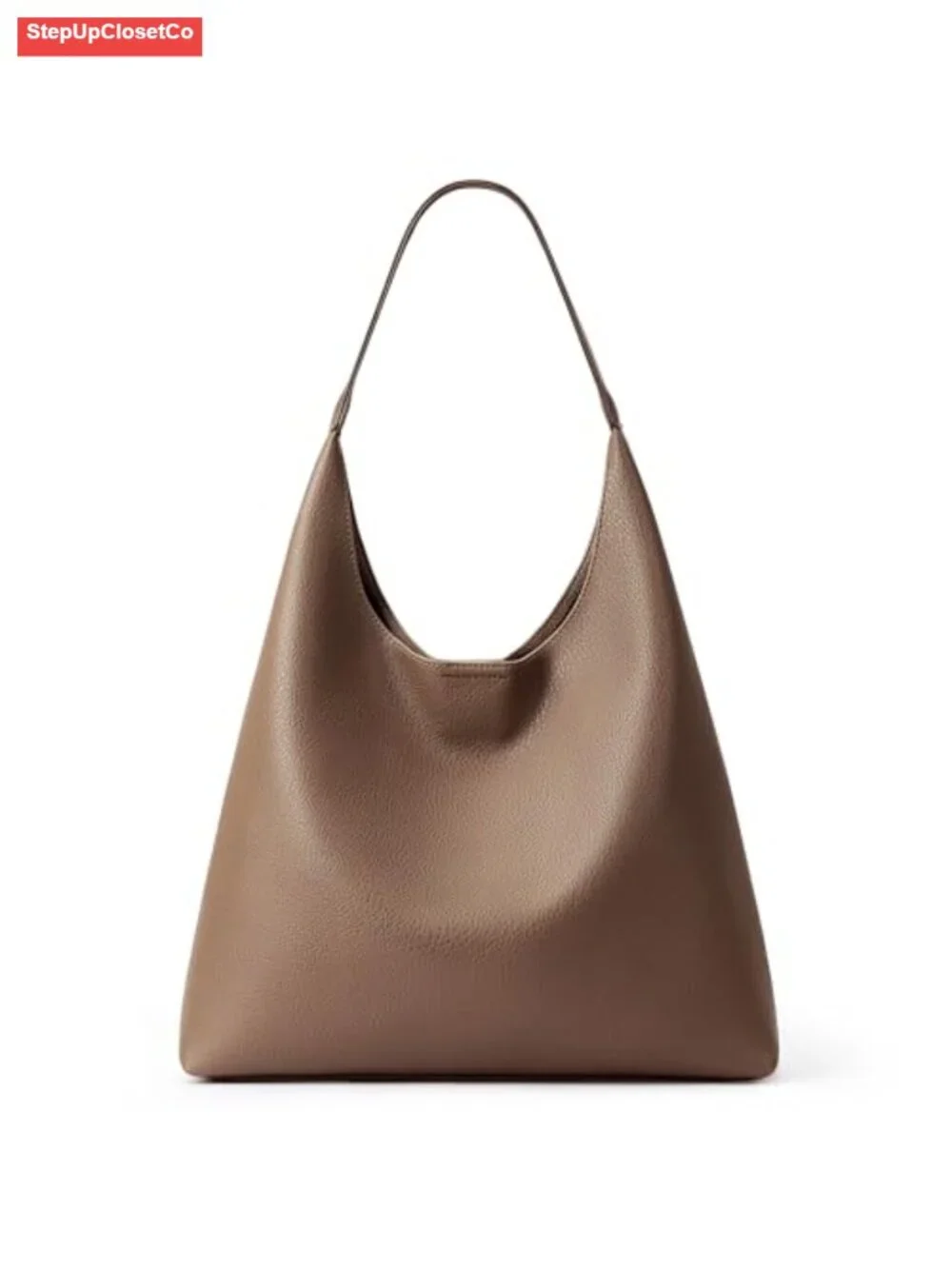 Slouchy 34cm Hobo Bag Vegan Leather Tote Weekender Women Casual Sack Purse